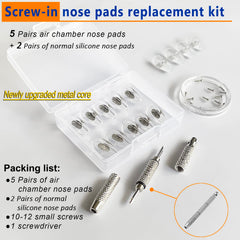 Diameter 1.0mm standard screws for nose pad replacement