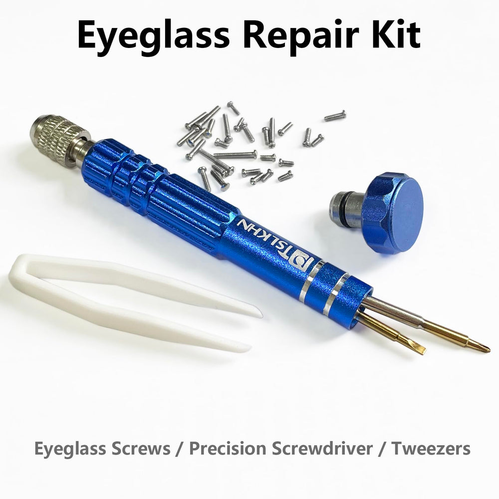Assorted replacement screws for eyewear (15 screw types)
