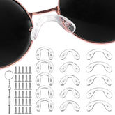Ptwola 15-piece U-shaped nose pads set