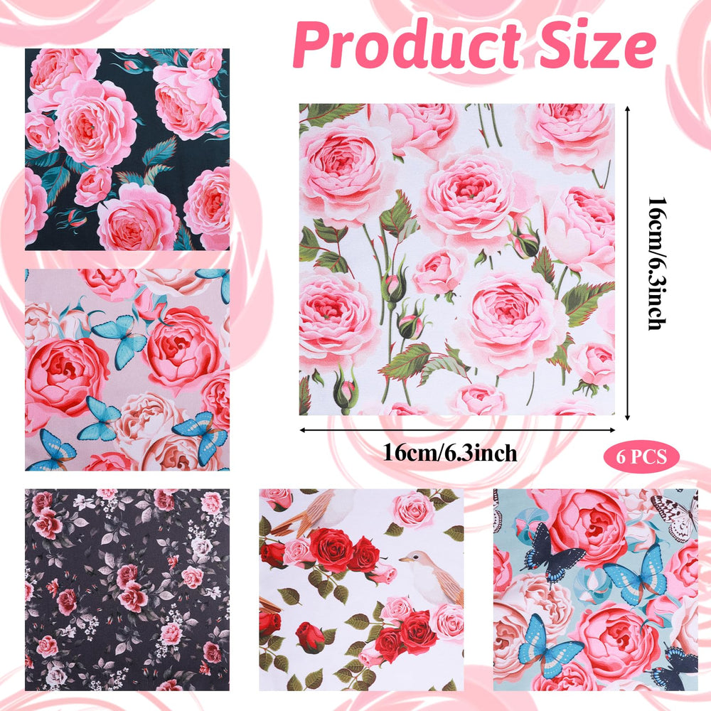 Close-up of soft suede microfiber glasses cleaning cloths with flower pattern