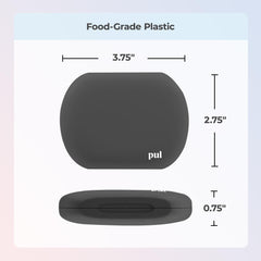 Blue 2-in-1 tool for removal of aligners