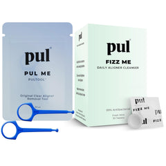 Front view of PUL Aligner Care Bundle