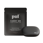 PUL Clear Aligner Case Gray - front view with magnetic closure