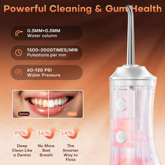 Pulse technology 0.6mm nozzle flosser