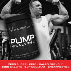 Athlete with enhanced vascularity and pump during workout
