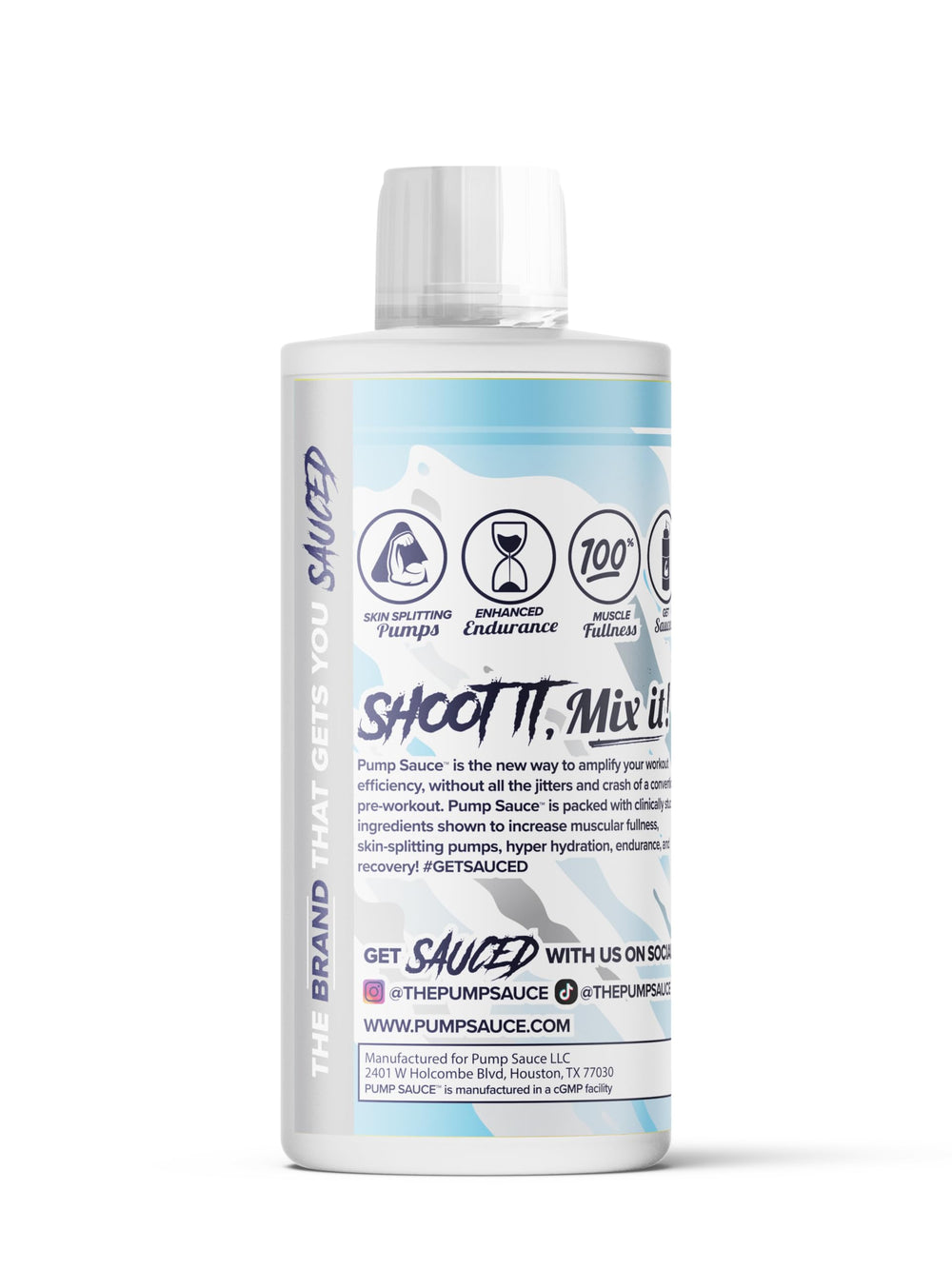 Liquid pump formula highlighting Citrulline Malate