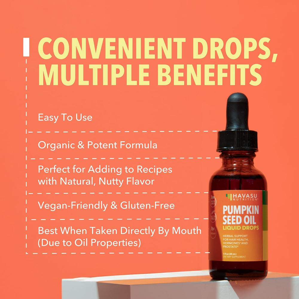 Pumpkin seed oil used in a salad dressing