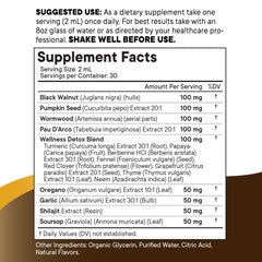 Pumpkin seed oil supplement displayed
