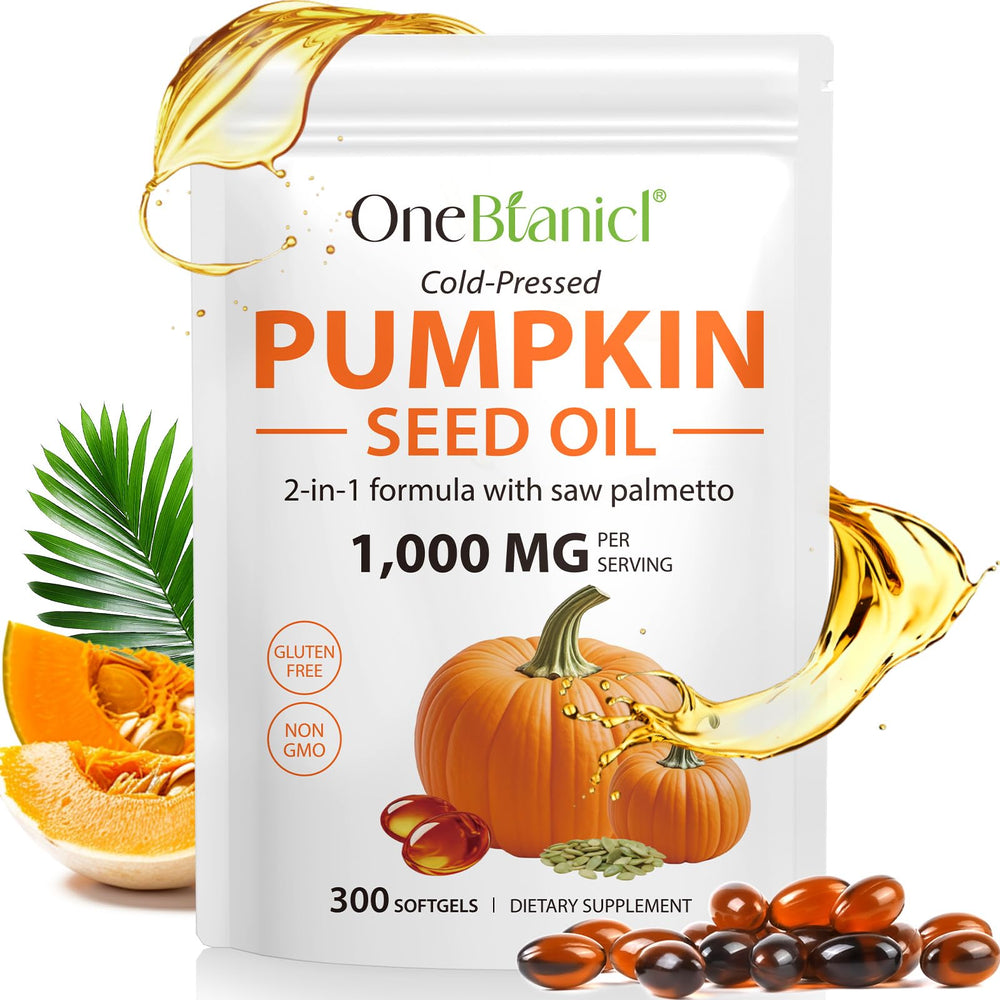 Bottle of Pumpkin Seed Oil Softgels, 300-count