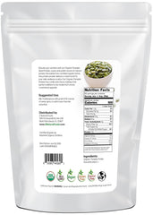 Pumpkin seed protein powder bag labeled 5 lb