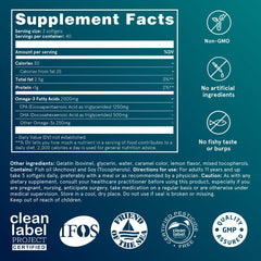 IFOS purity certification badge for Puori O3 Omega-3