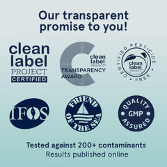 Omega-3 per serving: 1250mg EPA and 500mg DHA (2000mg total)