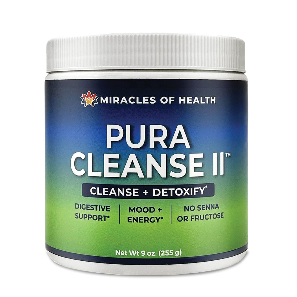 Pura Cleanse II hero image showing product packaging