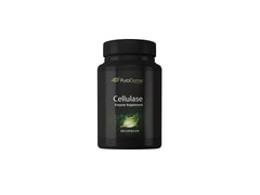PuraDyme Cellulase Enzyme Supplement bottle with 180 capsules