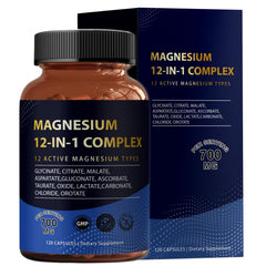 Vegan and non-GMO magnesium supplement capsules