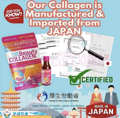 Glass of water with Pure Beauty Collagen powder being mixed