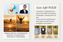 Pharmacist-formulated supplement concept