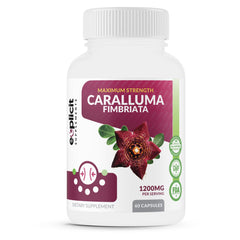 Pure Caralluma Fimbriata Max Strength bottle label