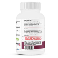 No fillers—plant-based capsules and pure ingredients