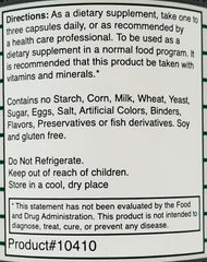 Close-up of Montiff Pure D-Phenyl-Relief 500 mg capsules