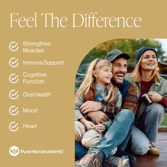 Side view of Pure D3 5000 IU softgels bottle