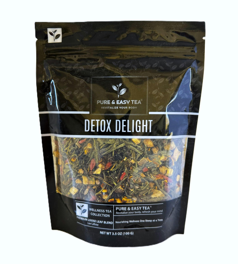 Detox Delight loose leaf tea blend with herbs