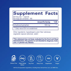 5-HTP sleep regulation concept image