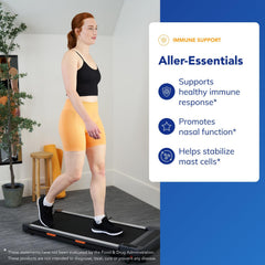 Close-up of Aller-Essentials capsules for convenient daily immune support.