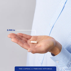 Pure Encapsulations Ascorbyl Palmitate back-label detailing purity testing