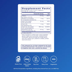 Bottle and cap of Pure Encapsulations B-Complex Liquid 140 mL