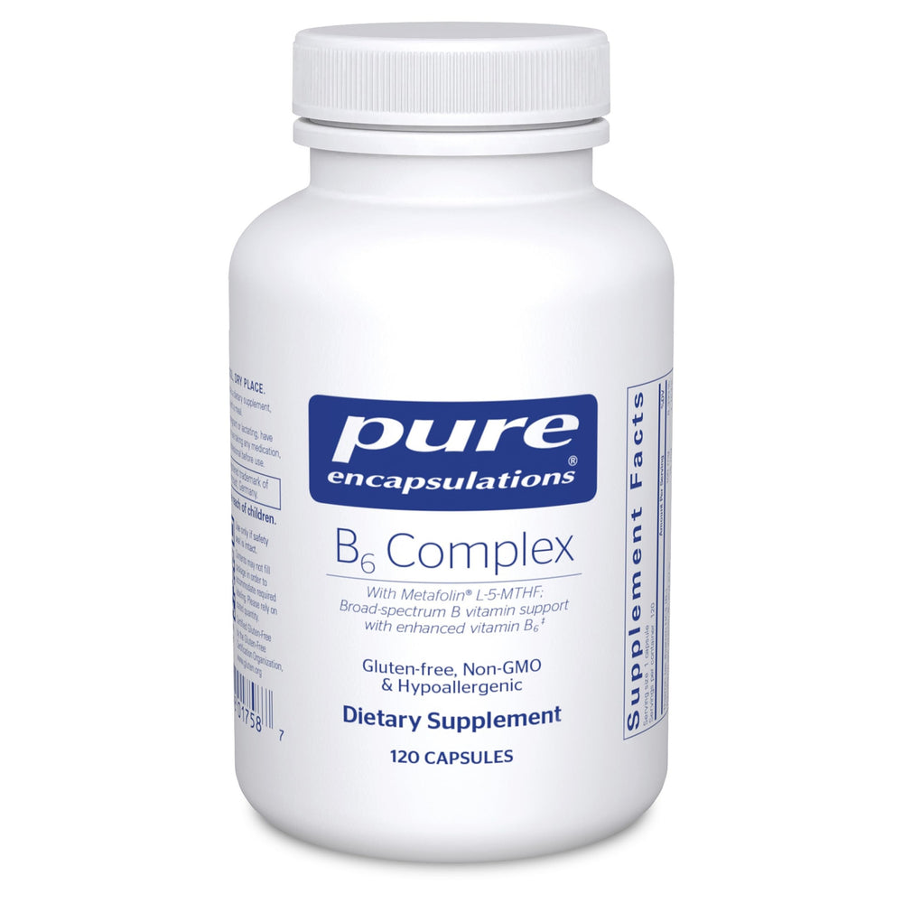 Pure Encapsulations B6 Complex bottle with 120 capsules