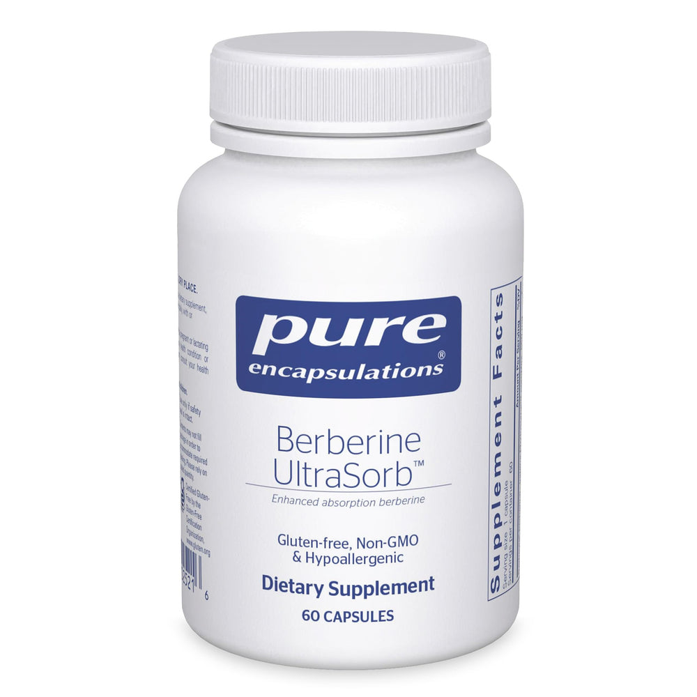 Bottle of Pure Encapsulations Berberine UltraSorb 550 mg