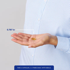 Pure Encapsulations black currant seed oil label close-up emphasizes clean ingredients.