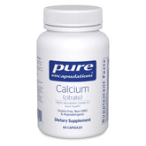 Pure Encapsulations Calcium (Citrate) bottle with 60 capsules