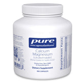 Pure Encapsulations Calcium Magnesium (Citrate/Malate) bottle label
