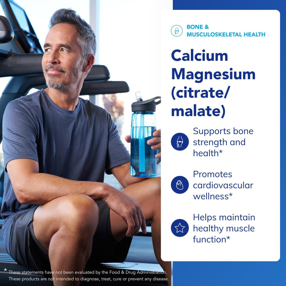 Calcium and magnesium support for cardiovascular health