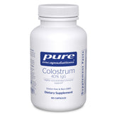 Bottle of Pure Encapsulations Colostrum 90 capsules