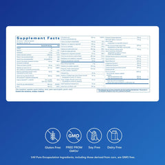 Detox Pure Pack Metafolin L-5 MTHF box close-up highlighting advanced folate form