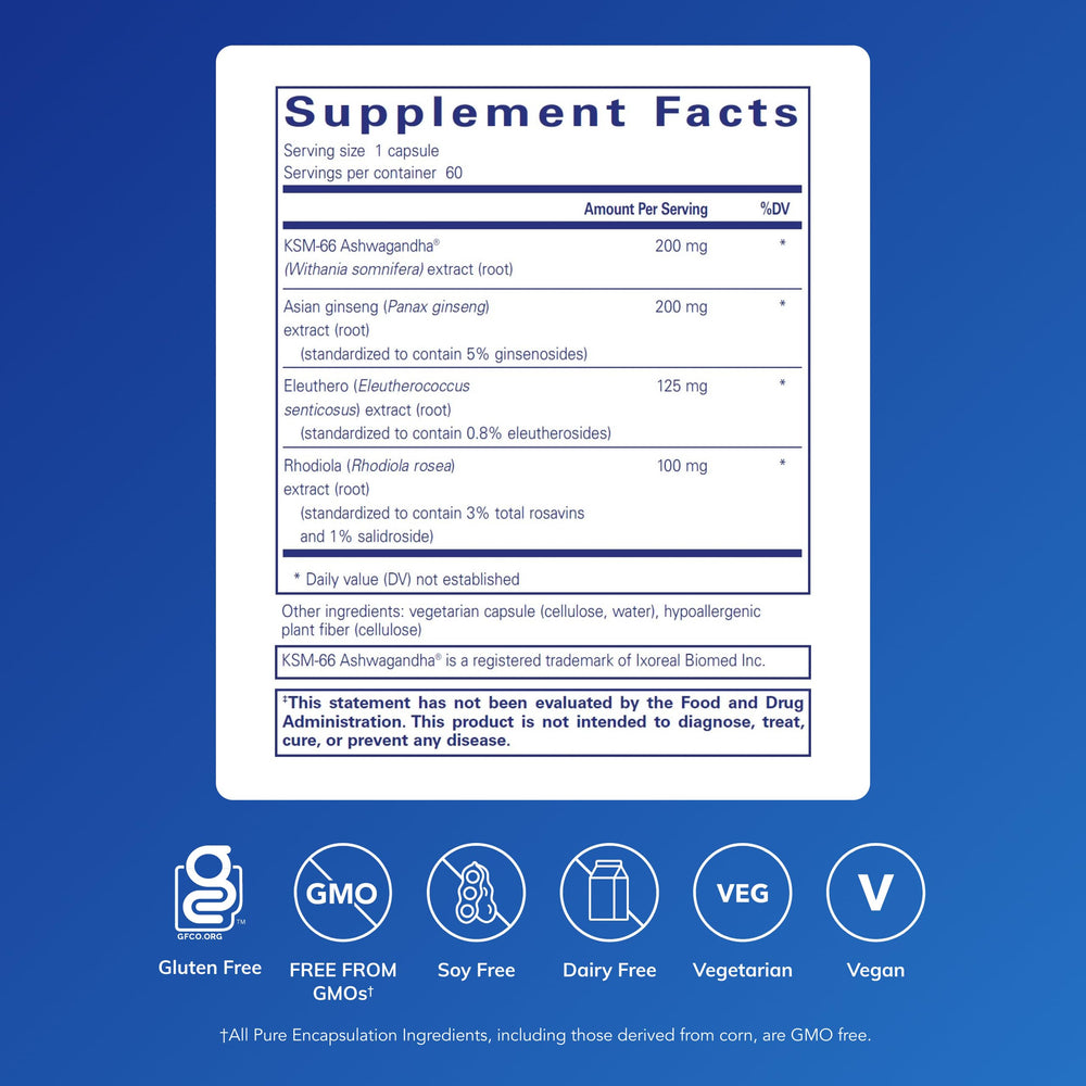 Back label with supplement facts and directions