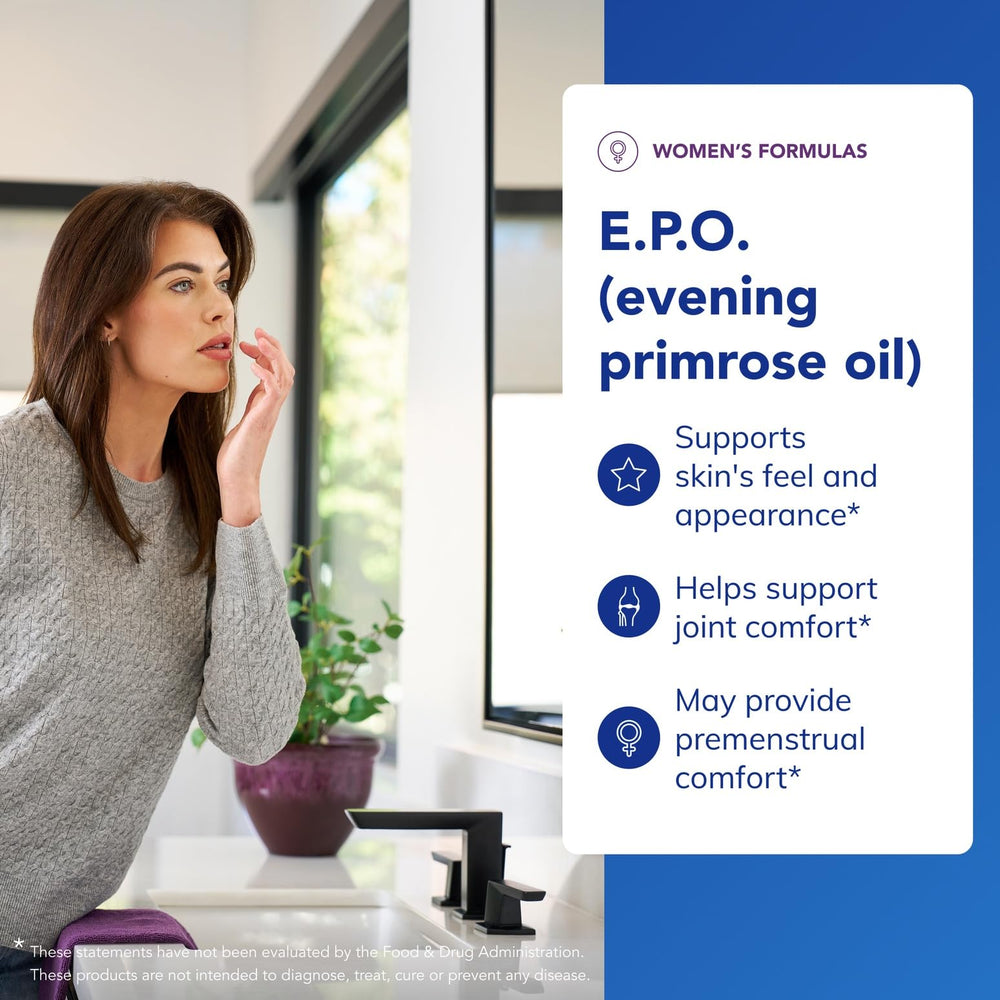 Close-up of Evening Primrose Oil softgels