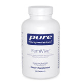 Pure Encapsulations FemiVive bottle with label on white background