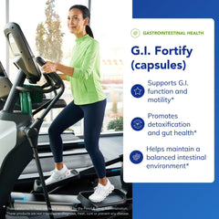 Pure Encapsulations G.I. Fortify packaging highlights a pure, allergen-free formula.