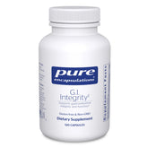 Pure Encapsulations G.I. Integrity bottle label - 120 capsules