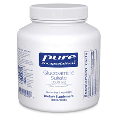 Pure Encapsulations Glucosamine Sulfate 1,000 mg bottle with 180 capsules
