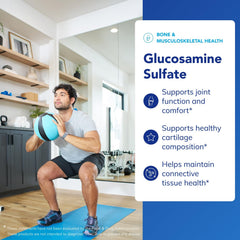 Packaging front of Pure Encapsulations Glucosamine Sulfate 1000 mg
