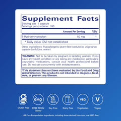 5-HTP 50 mg capsules packaging