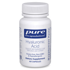 Pure Encapsulations Hyaluronic Acid bottle label