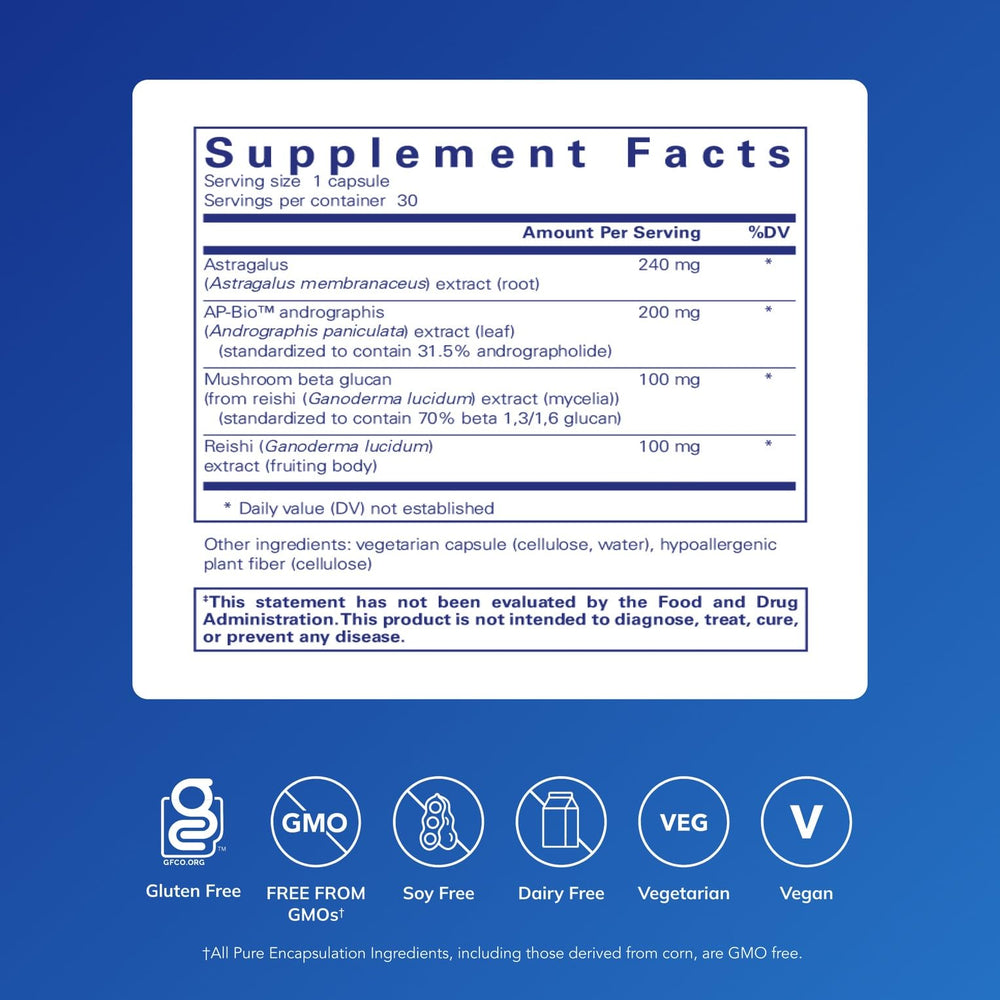 Innate Immune Support capsules with clean labeling