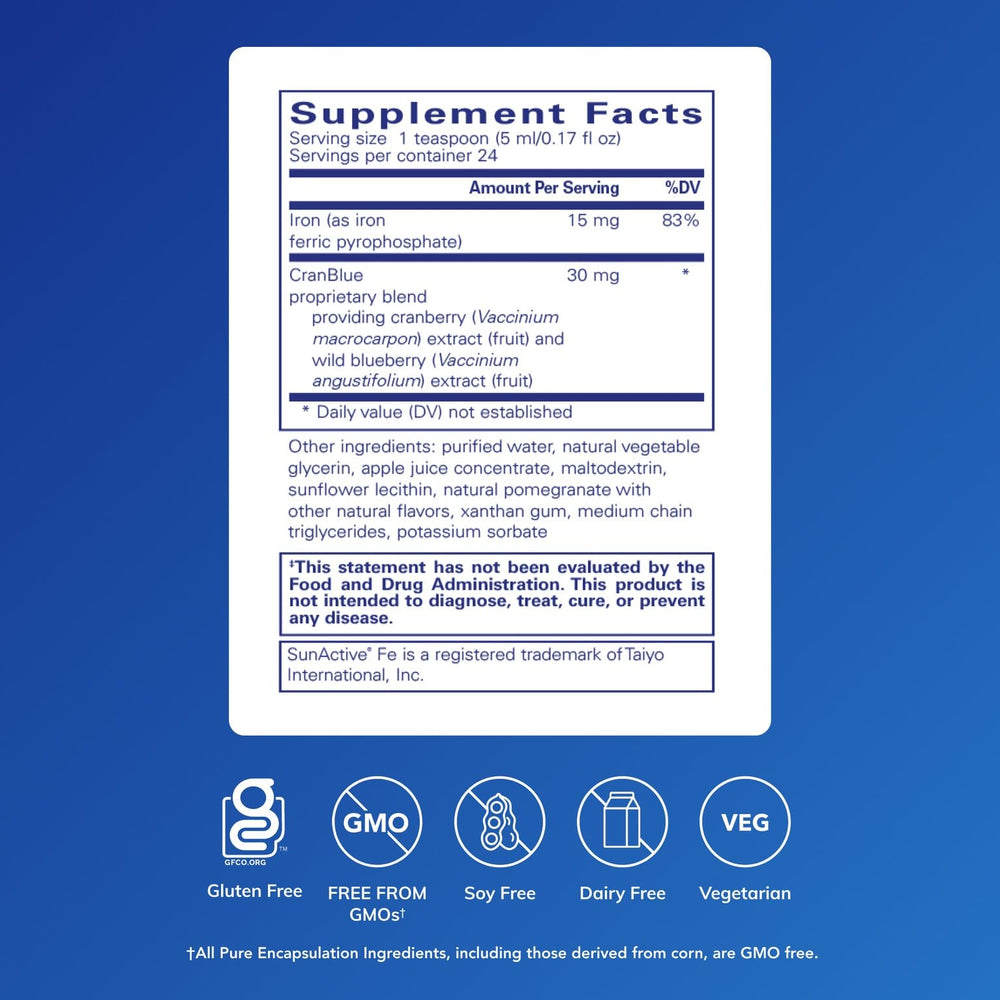 Iron Liquid hero image featuring product