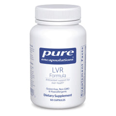 Pure Encapsulations LVR Formula bottle with 60 capsules